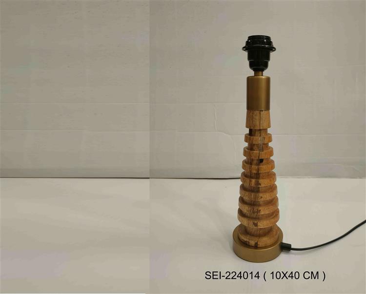 WOODEN LAMP10X40 CM 