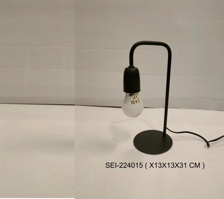 METAL BASE  TABLE LAMP 13X13X31 CM